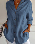 Sasha | Elegant Shirt with Pleated Style