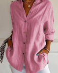 Sasha | Elegant Shirt with Pleated Style