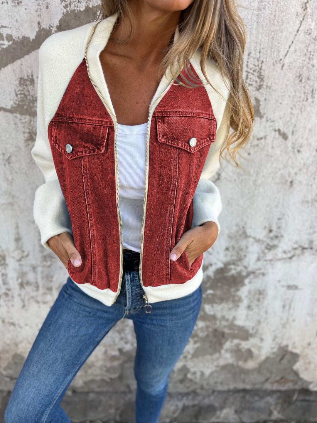 Zendaya™ - Stylish Denim Jacket