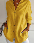 Sasha | Elegant Shirt with Pleated Style