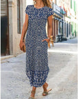 Emilia | Blue Garden Maxi