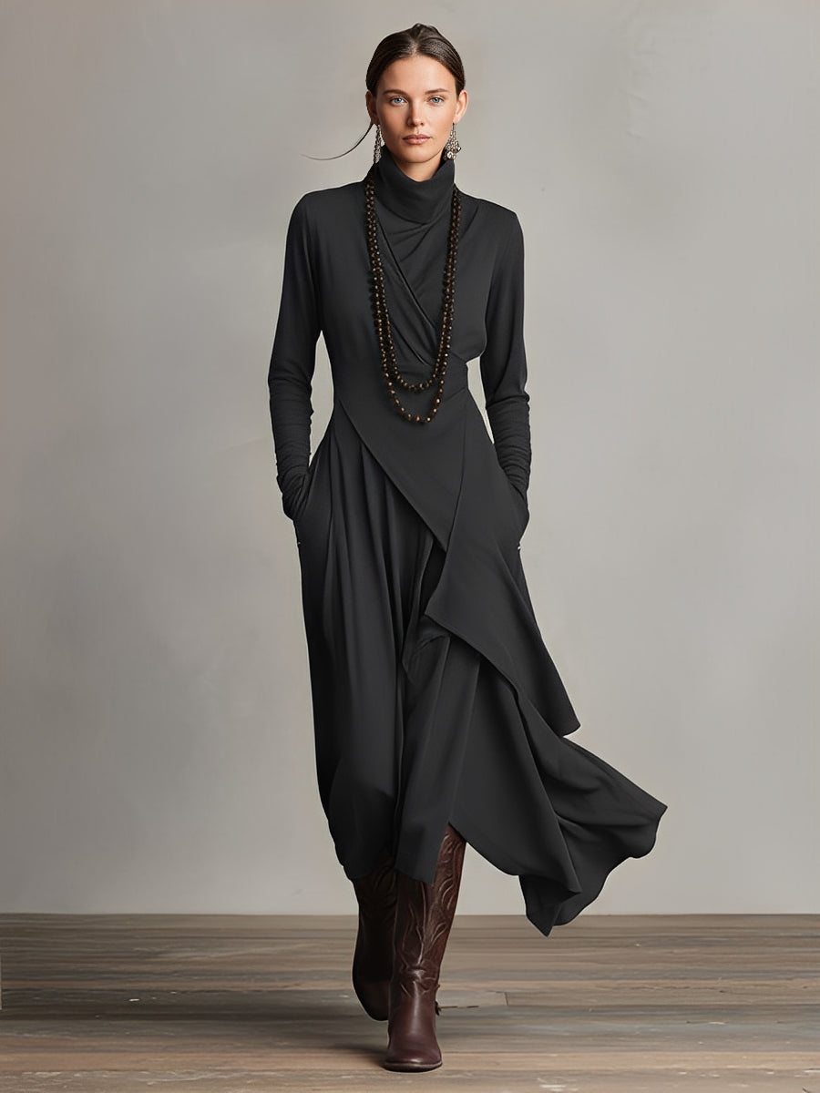 Natalia - knit maxi dress