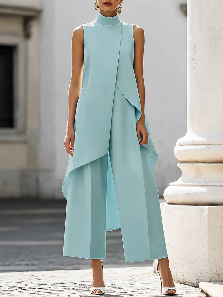 Martina - Elegant, wide-cut one-piece swimsuit