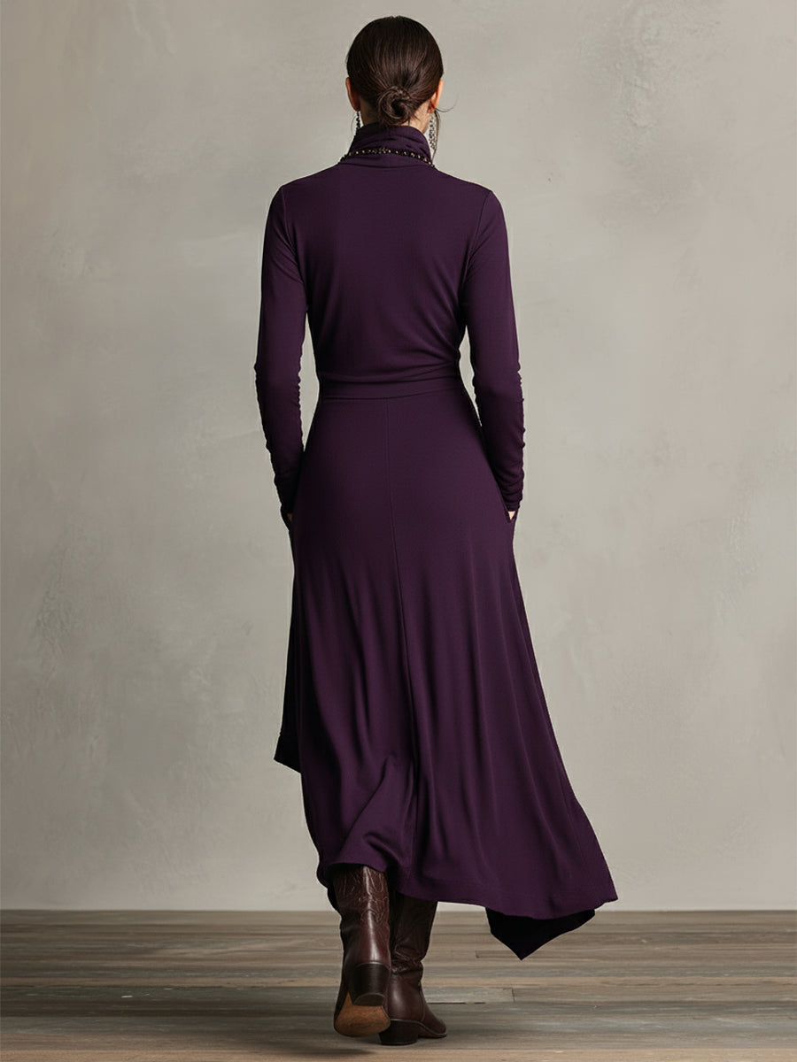 Natalia - knit maxi dress