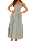 KATE™ – Elegant Sleeveless High-Waist Dress