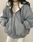 Rane™ - Reversible teddy wool hooded jacket