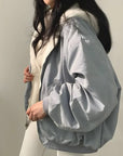 Rane™ - Reversible teddy wool hooded jacket