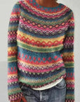 Izzel™ - Cozy Fair Isle Sweater