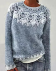 Izzel™ - Cozy Fair Isle Sweater