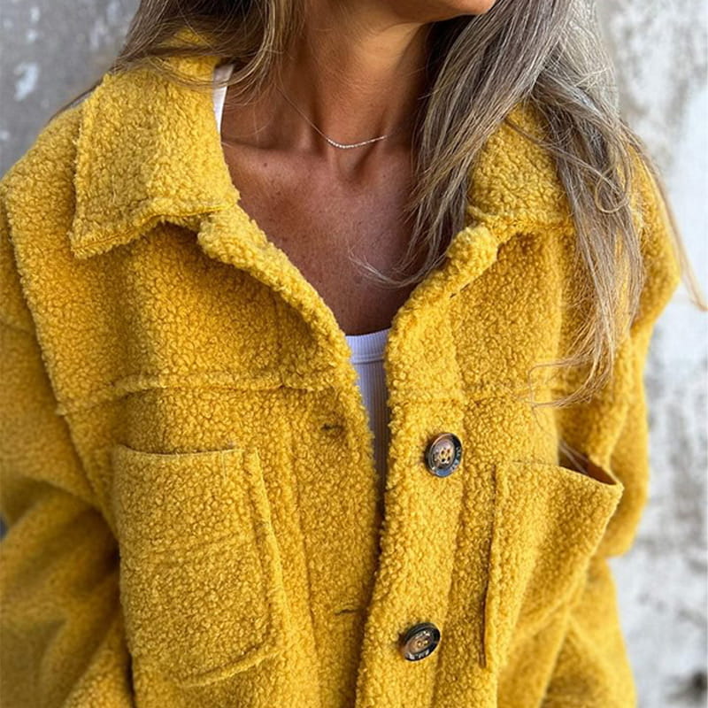 Aluna – Women's Effortless Chic Lapel Cropped Jacket