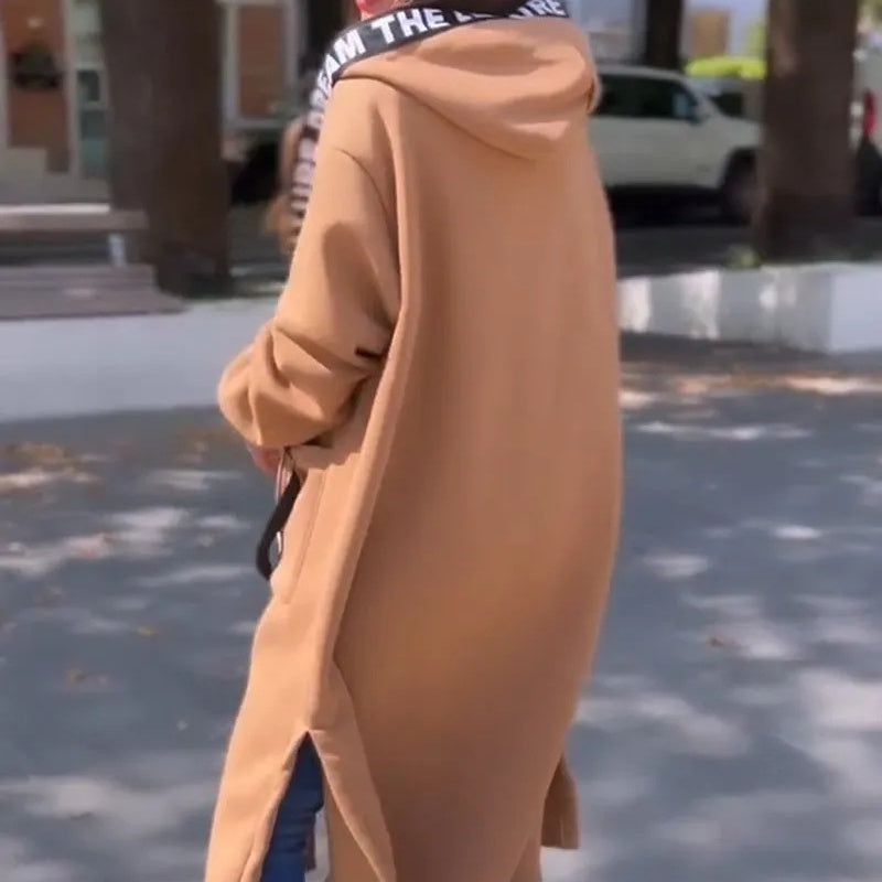 Leslie™ - Long Hooded Sweatshirt🍂