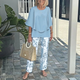 Blue - White