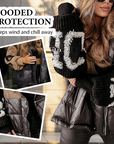 Wendy-Quilted Jacket With Hood