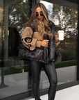 Wendy-Quilted Jacket With Hood