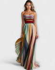MARIGOLD™ – Bold & Flowing Strapless Dress