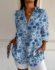 Maia | Floral Summer Blouse