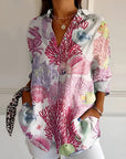 Maia | Floral Summer Blouse