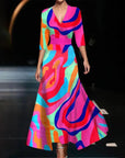 Aria™ | Chic Dress with Floral Print